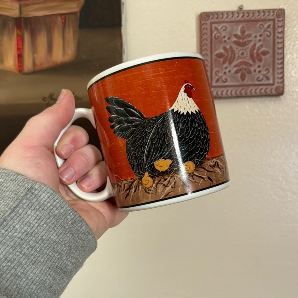Warren Kimble Henny Penny Ceramic Mug